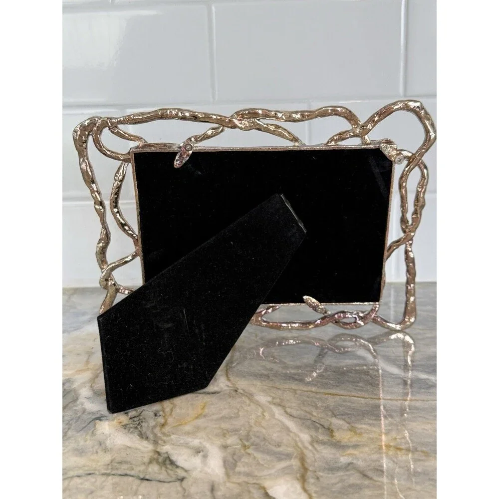 Michael Aram Wisteria 4x6 Photo Frame Silver Tone Vine Branch Sculpture New
